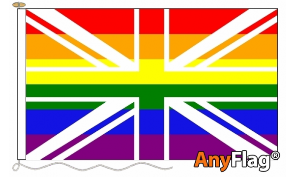 Union Jack Rainbow Custom Printed AnyFlag®